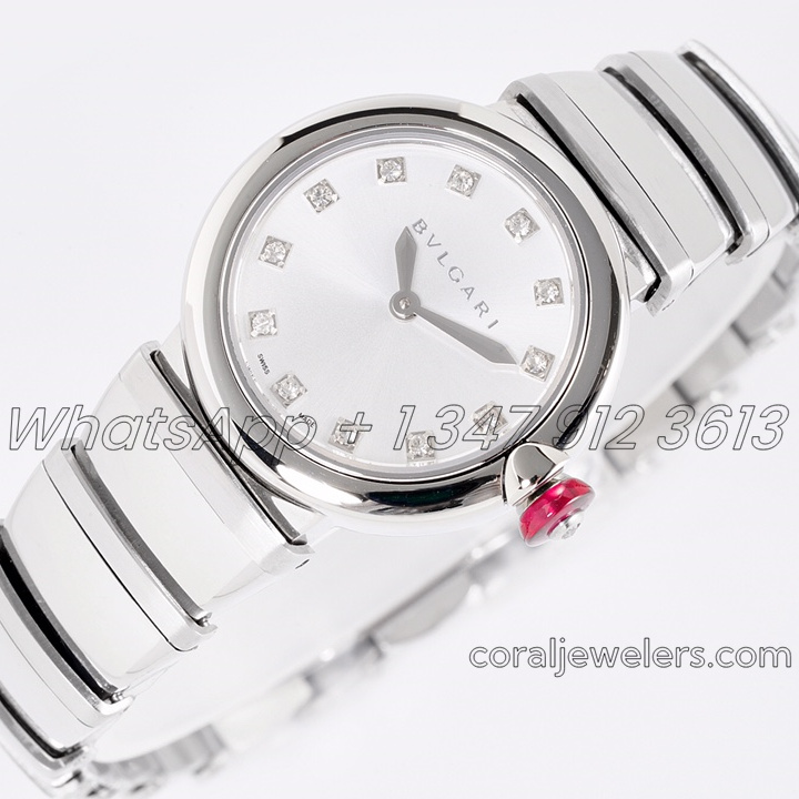 Replica Bvlgari Lvcea Bvf Silver Dial In Steel (2)