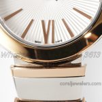 Replica Bvlgari Lvcea Bvf White Dial In Rose Goldsteel (4)