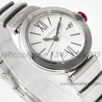 Replica Bvlgari Lvcea Bvf White Dial In Steel (2)