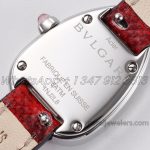 Replica Bvlgari Serpenti Bvf Red Dial In Steel With Diamond Bezel (8)