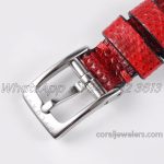 Replica Bvlgari Serpenti Bvf Red Dial In Steel With Diamond Bezel (9)