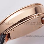 Replica Bvlgari Serpenti Bvf White Dial In Rose Gold With Diamond Bezel On Brown Double Wrap Leather Watch (7)