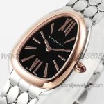 Replica Bvlgari Serpenti Seduttori Bvf Black Dial Rose Gold Bezel (3)