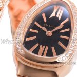 Replica Bvlgari Serpenti Seduttori Bvf Black Dial In Rose Gold With Diamonds (6)