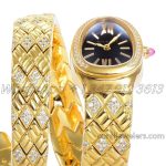 Replica Bvlgari Serpenti Seduttori Bvf Black Dial In Yellow Gold With Diamonds (7)