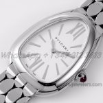 Replica Bvlgari Serpenti Seduttori Bvf Ref 103141 White Dial In Steel With Diamonds (3)