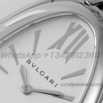 Replica Bvlgari Serpenti Seduttori Bvf Ref 103141 White Dial In Steel With Diamonds (4)