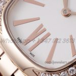 Replica Bvlgari Serpenti Seduttori Bvf Ref 103146 White Dial In Rose Gold With Diamond Bezel (5)