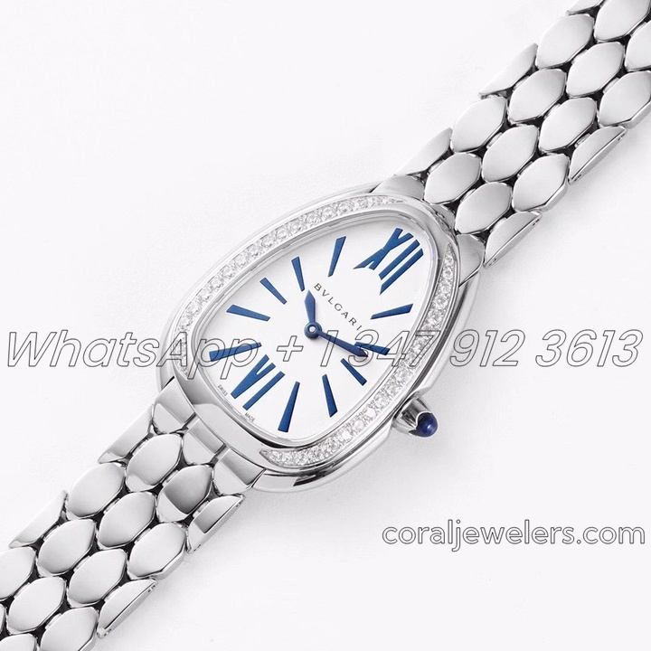 Replica Bvlgari Serpenti Seduttori Bvf Ref 103148 White Dial (2)