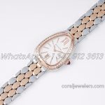 Replica Bvlgari Serpenti Seduttori Bvf Ref 103274 White Dial In Steelrose Gold (2)