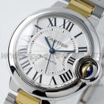 Replica Cartier Ballon Bleu 33mm Af Silver Dial In Steel Yellow Gold (3)