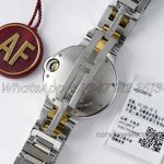 Replica Cartier Ballon Bleu 33mm Af Silver Dial In Steel Yellow Gold (7)