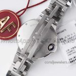 Replica Cartier Ballon Bleu 33mm Af Silver Dial With Diamond Bezel In Steel (8)