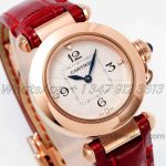 Replica Cartier Pasha 30mm Af White Dial In Rose Gold (6)