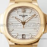 Replica Patek Philippe Ladies Nautilus 71181200r Ppf White Dial Swiss 324sc (3)