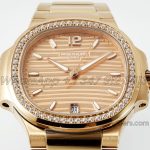 Replica Patek Philippe Ladies Nautilus 71181200r Ppf Yg Dial Swiss 324sc (4)