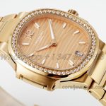 Replica Patek Philippe Ladies Nautilus 71181200r Ppf Yg Dial Swiss 324sc (5)