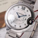 Replica Cartier Ballon Bleu 33mm Af V2 Ss Silver Dial Swiss Ronda Quartz (3)