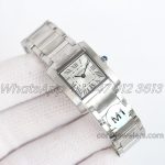 Replica Cartier Tank Francaise Ladies M+ White Dial Swiss Ronda Quartz Movement (2)