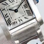 Replica Cartier Tank Francaise Ladies M+ White Dial Swiss Ronda Quartz Movement (5)