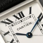 Replica Cartier Tank Must Ladies Af White Dial In Steel Swiss Ronda Quartz (4)