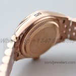 Replica Rolex Ladies Datejust 28mm 279171 Twf Aubergine Dial With Roman Markers In Rose Gold (7)