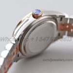 Replica Rolex Ladies Datejust 28mm 279171 Twf Aubergine Dial With Roman Markers In Rose Goldsteel (5)