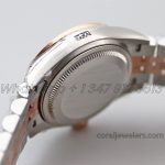 Replica Rolex Ladies Datejust 28mm 279171 Twf Chocolate Dial With Diamond Markers In Rose Goldsteel (6)