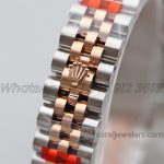 Replica Rolex Ladies Datejust 28mm 279171 Twf Chocolate Dial With Diamond Markers In Rose Goldsteel (7)