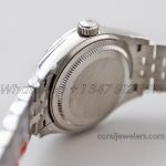 Replica Rolex Ladies Datejust 28mm 279174 Twf Pink Dial Diamond Markers In Steel (5)