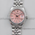 Replica Rolex Ladies Datejust 28mm 279174 Twf Pink Dial With Roman Markers (1)