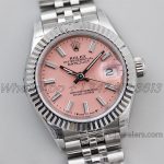 Replica Rolex Ladies Datejust 28mm 279174 Twf Pink Dial With Roman Markers (2)