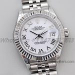 Replica Rolex Ladies Datejust 28mm 279174 Twf White Dial With Roman Markers (2)