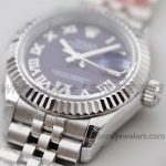 Replica Rolex Ladies Datejust 28mm 279274 Twf Aubergine Dial With Roman Markers (3)