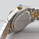 Replica Rolex Ladies Datejust 28mm 279383rbr Twf Champagne Dial With Diamond Bezel In Yellow Goldsteel (14)