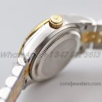 Replica Rolex Ladies Datejust 28mm 279383rbr Twf Champagne Dial With Diamond Marker In Yellow Goldsteel (5)