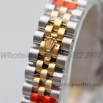 Replica Rolex Ladies Datejust 28mm 279383rbr Twf Mop Dial With Diamond Marker In Yellow Goldsteel (7)