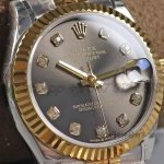 Replica Rolex Ladies Datejust 31mm 278273 Twf 904l & Rg Gray Dial Swiss 2836 (12)