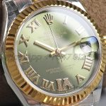 Replica Rolex Ladies Datejust 31mm 278273 Twf 904l & Rg Grenn Dial Swiss 2836 (12)