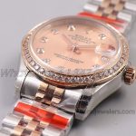 Replica Rolex Ladies Datejust 31mm 278273 Twf 904l & Rg Pink Dial Swiss 2836 (11)