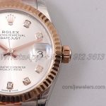 Replica Rolex Ladies Datejust 31mm 278273 Twf 904l & Rg Silve Dial Swiss 2836 (4)