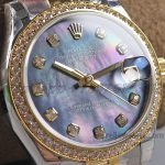 Replica Rolex Ladies Datejust 31mm 278273 Twf 904l & Rg Violet Dial Swiss 2836 (12)