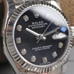 Replica Rolex Ladies Datejust 31mm 278273 Twf Black Dial Diamond Markers (3)