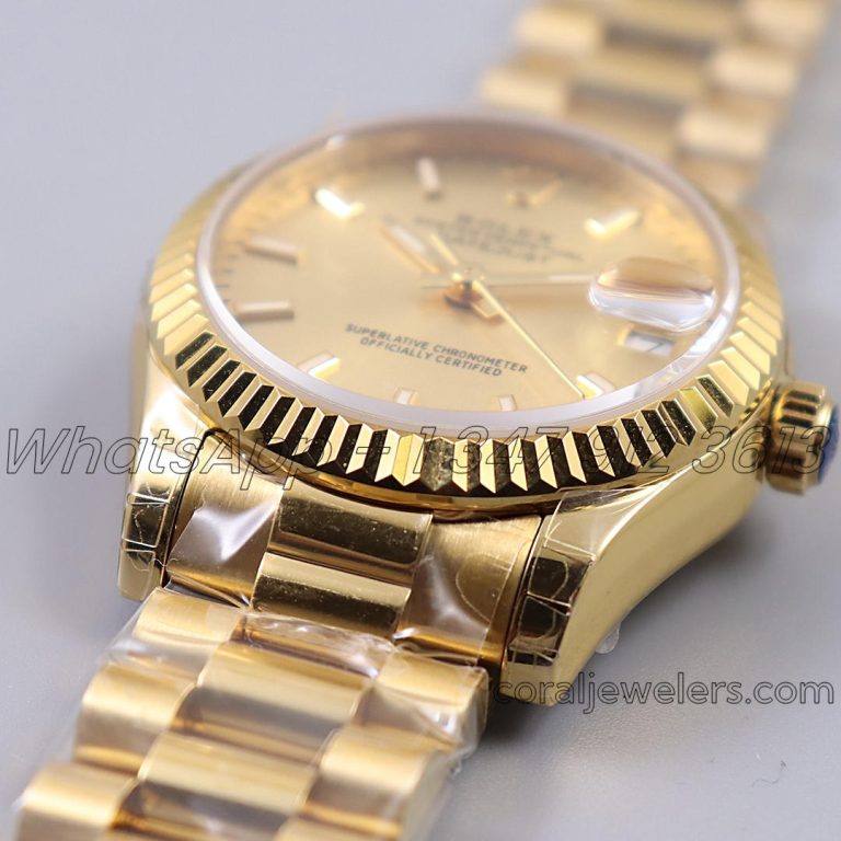 Replica Rolex Ladies Datejust 31mm 278273 Twf Champagne Dial (2)