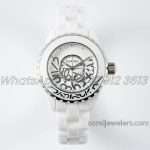 Replica Chanel Ladies J12 Bvf 33mm White Dial Swiss Quartz Movement (10)