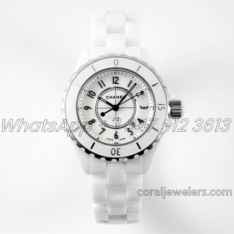 Replica Chanel Ladies J12 Bvf 33mm White Dial Swiss Quartz Movement (10)