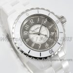 Replica Chanel Ladies J12 Bvf 33mm White Dial Swiss Quartz Movement (2)