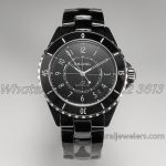 Replica Chanel Ladies J12 Bvf 38 Mm Black Dial Caliber 12.1 Movement (10)