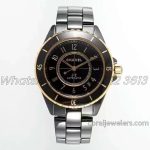 Replica Chanel Ladies J12 Bvf 38mm Black Dial Caliber 12 (1)