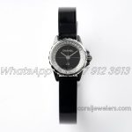 Replica Chanel Ladies J12.xs Bvf 19mm Black Dial With Diamond Bezel (2)